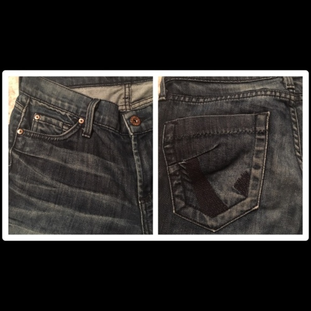 James Jeans dry aged premium denim bootcut jeans 26